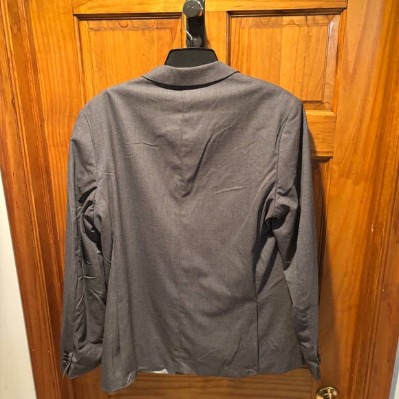 The Savile Row Men's Brixton Brit Skinny Suit Jacket Blazer 44L NWOT - Picture 3 of 6